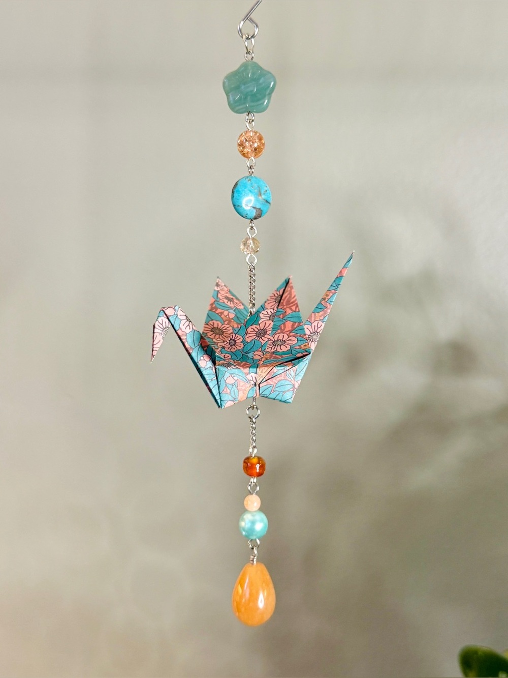 Origami Ornament #2589 - Medium Paper Crane